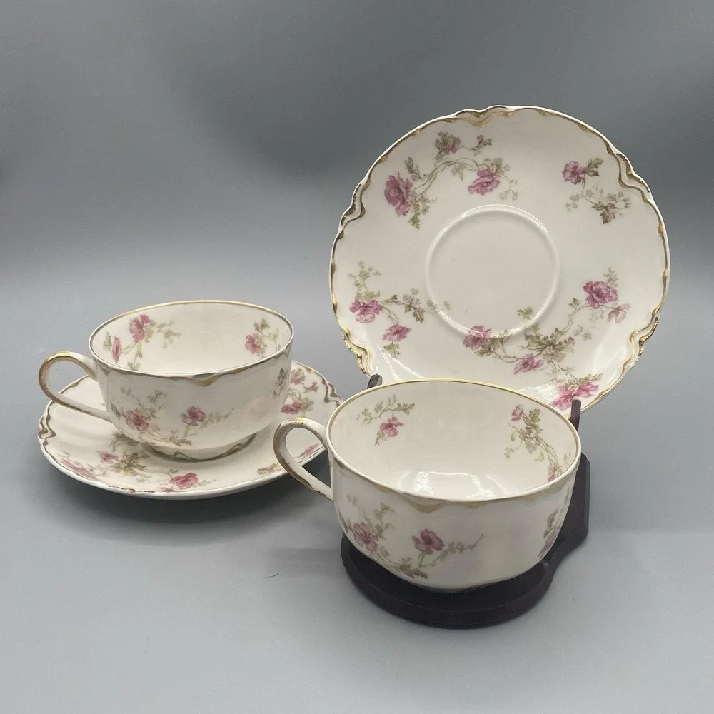 Haviland limoges pink